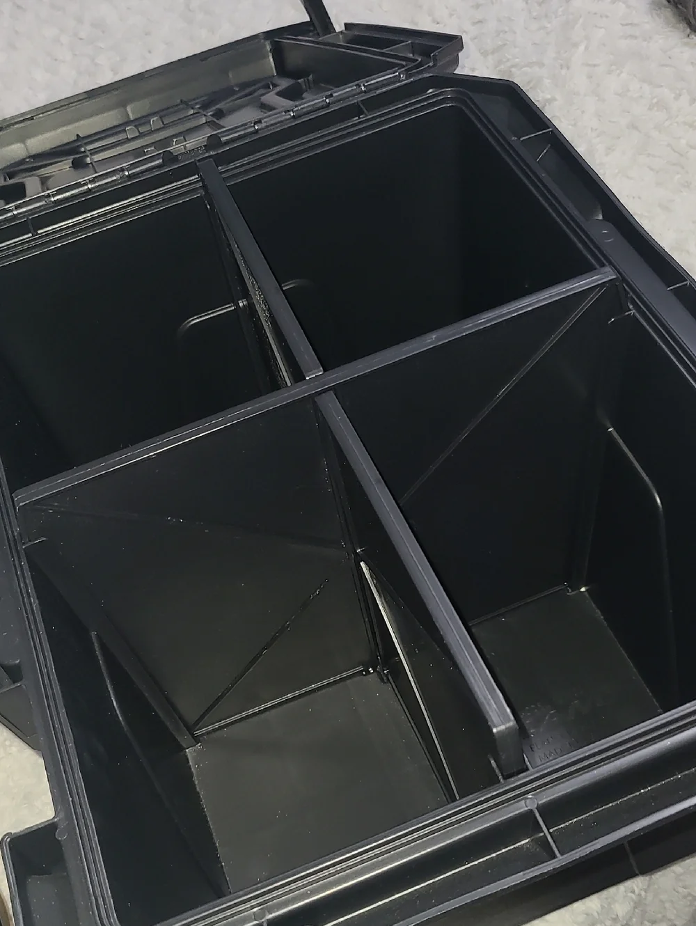 Plano Black Storage Box